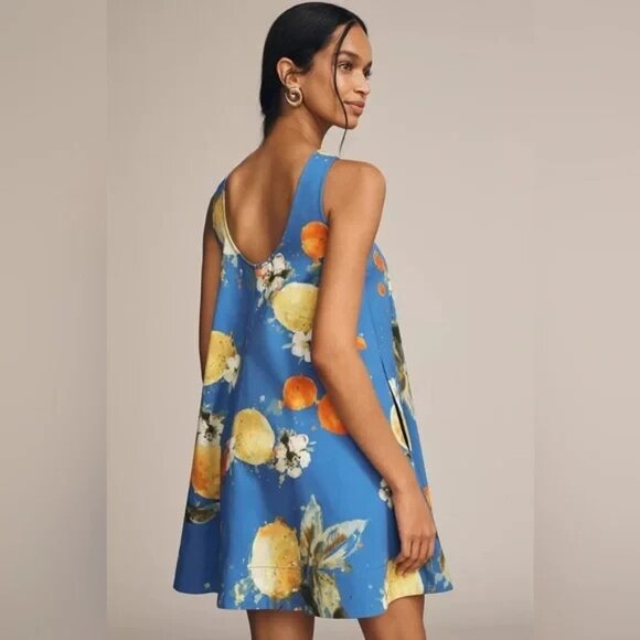 NWT Size 1X - Anthropologie The Keiko Mini Cotton Dress by Maeve (NWT US$ 168) - Picture 7 of 16